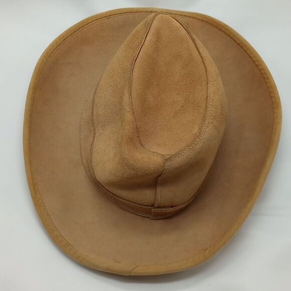 Vintage Leather Skully by Henschel Hat - Picture 6 of 8